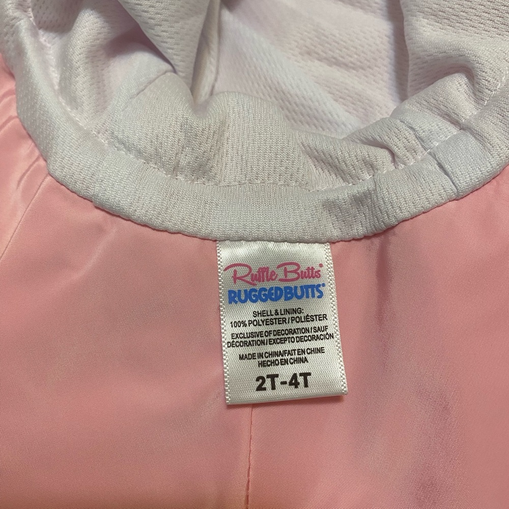 Ruffle Butts Pink Sun Hat - Picture 4 of 7